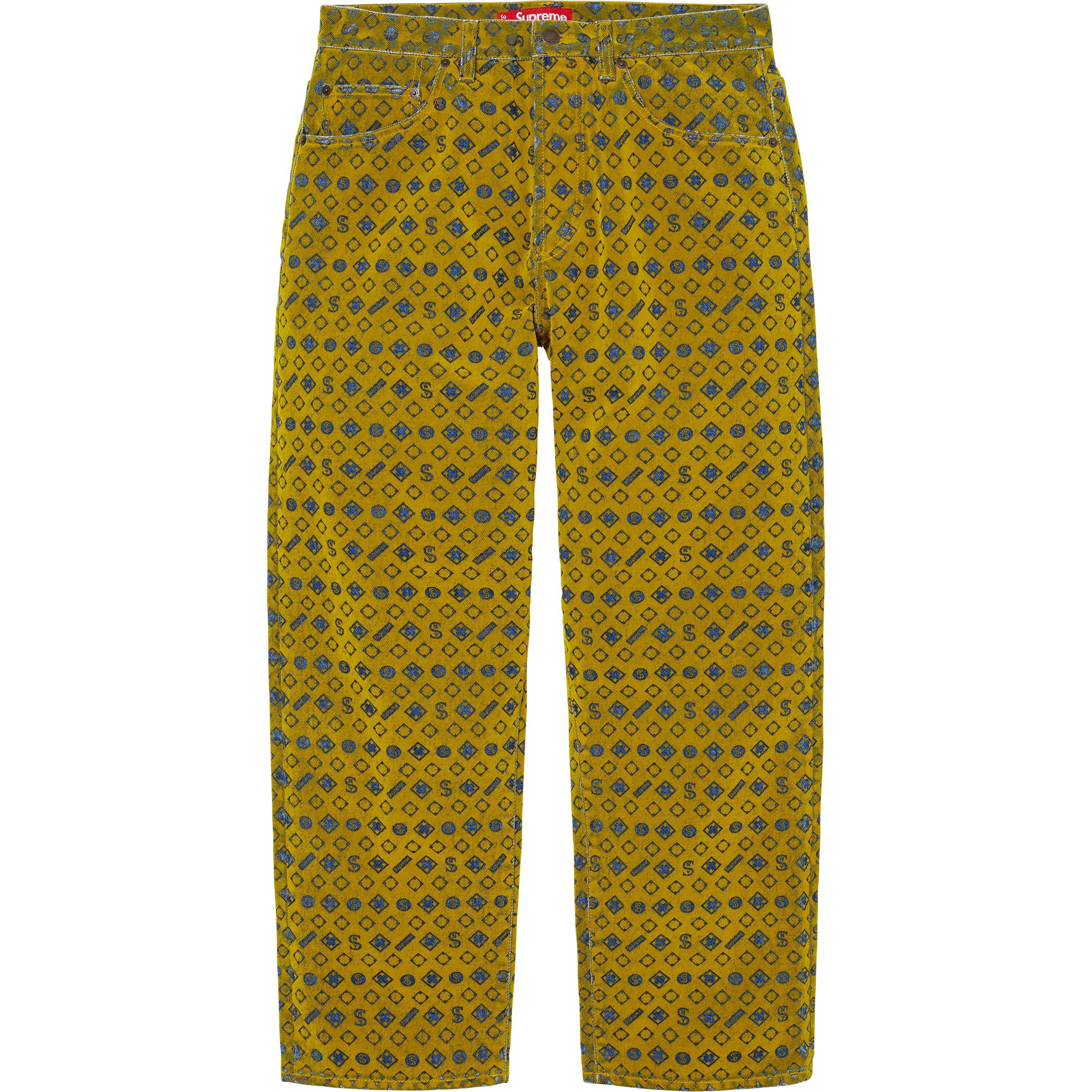 Flocked Loose Fit Jean view 5